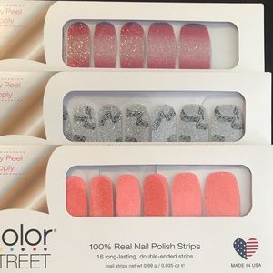 Color Street 3 nail polish bundle
